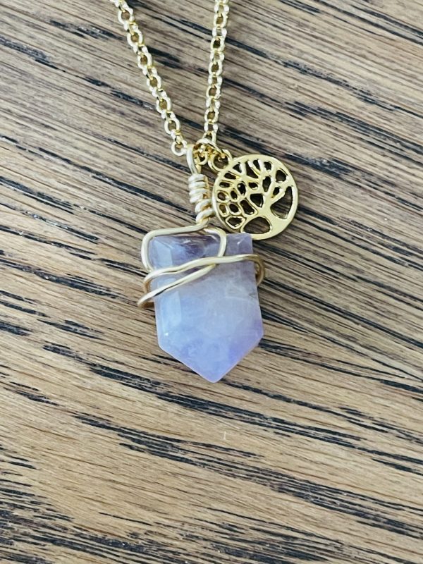 Amethyst necklace