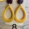 Resin Teardrop Earrings - Image 10