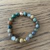 Semiprecious beaded stretchy bracelets - Image 10