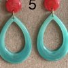 Resin Teardrop Earrings - Image 7