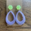 Resin Teardrop Earrings - Image 19