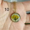 flower art necklace - Image 2