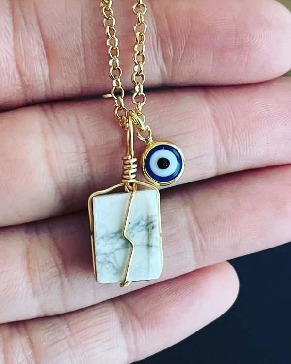 Evil eye necklace