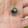 flower art necklace - Image 11