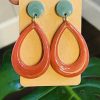 Resin Teardrop Earrings - Image 15