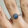 Labradorite silver ring - Image 2